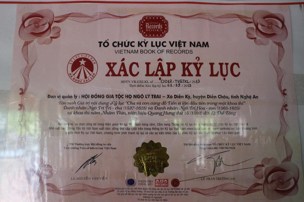 Dòng họ lập kỷ lục 5 đời tiến sĩ