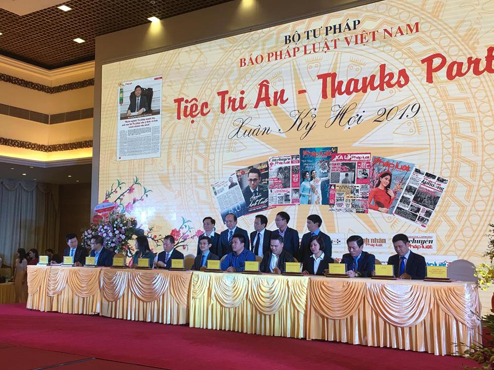 Báo Pháp luật Việt Nam tri ân cộng tác viên, đối tác đầu xuân Kỷ Hợi