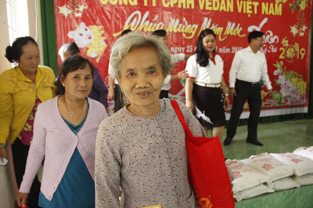 Vedan Việt Nam trao tặng hơn 1.000 phần quà tết cho người dân có hoàn cảnh khó khăn
