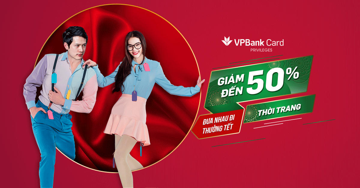 Siêu ưu đãi mùa Tết với thẻ tín dụng VPBank