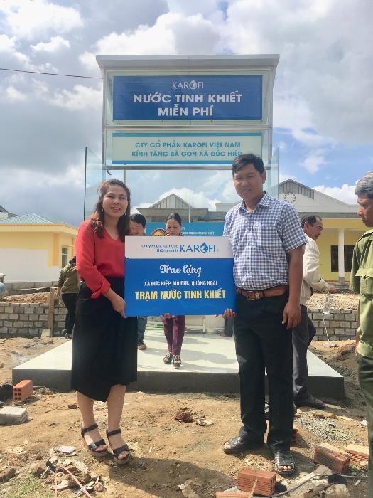 Người dân tại xã có nước “vàng như nghệ” được sử dụng nước sạch kịp đón Tết