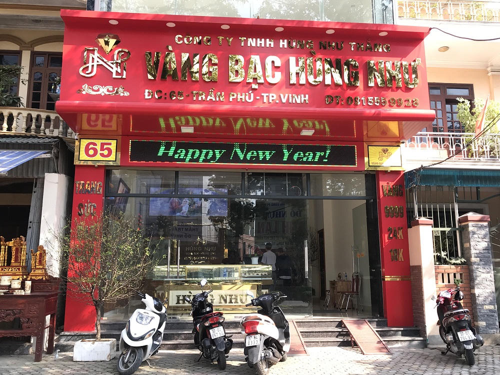 TP. Vinh: Cửa hàng vàng đìu hiu trong ngày vía Thần tài