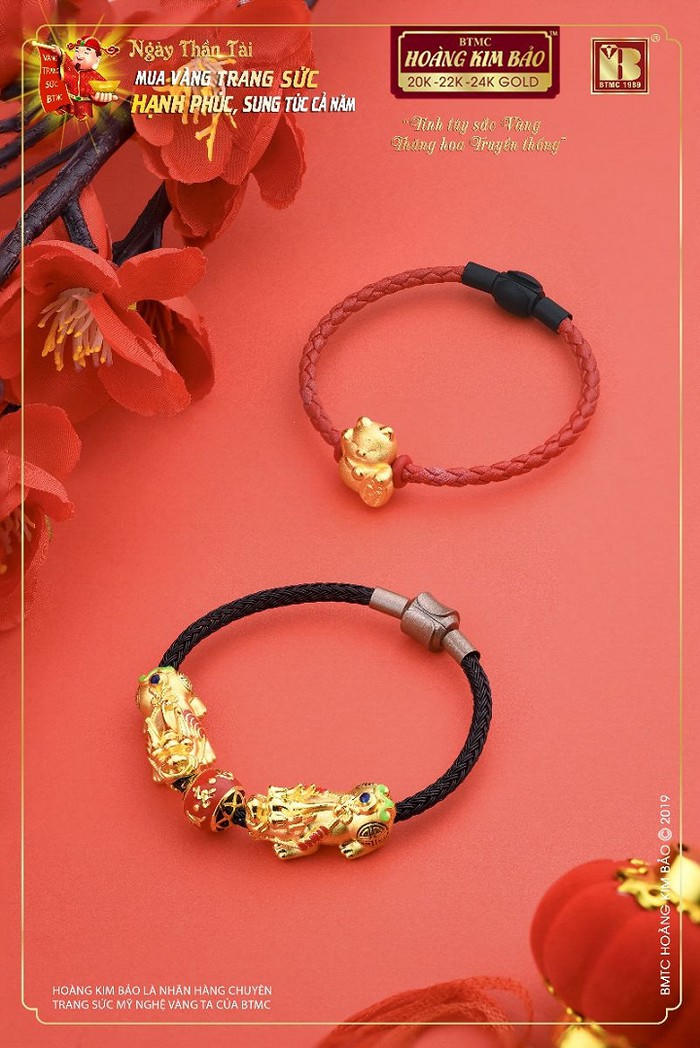 Đa dạng các mặt hàng vàng cho ngày Vía Thần Tài