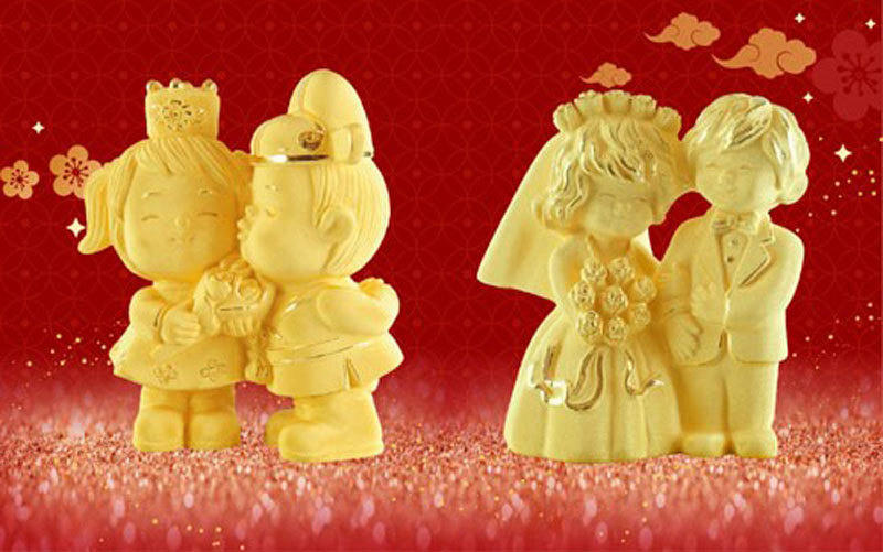 Đa dạng các mặt hàng vàng cho ngày Vía Thần Tài