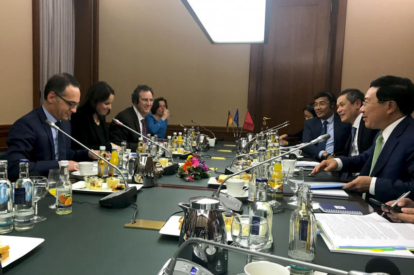 Phó Thủ tướng, Bộ trưởng Ngoại giao Phạm Bình Minh thăm CHLB Đức