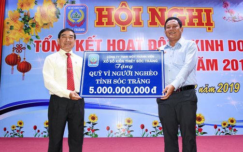 Công ty TNHH MTV XSKT Sóc Trăng: Phát triển kinh doanh gắn liền với an sinh xã hội