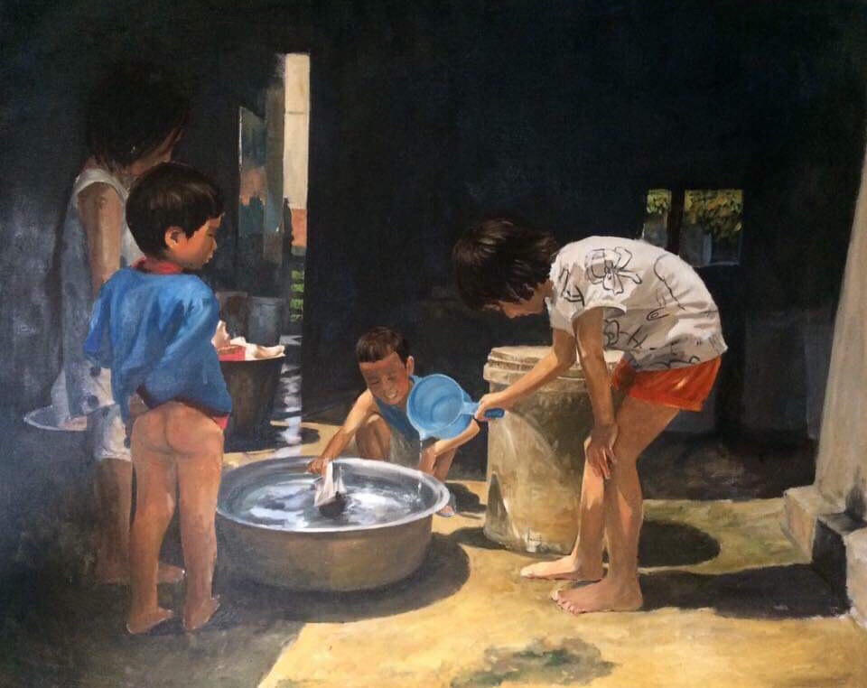 Họa sĩ Nguyễn Văn Đông: Vẽ bằng tất cả tình yêu