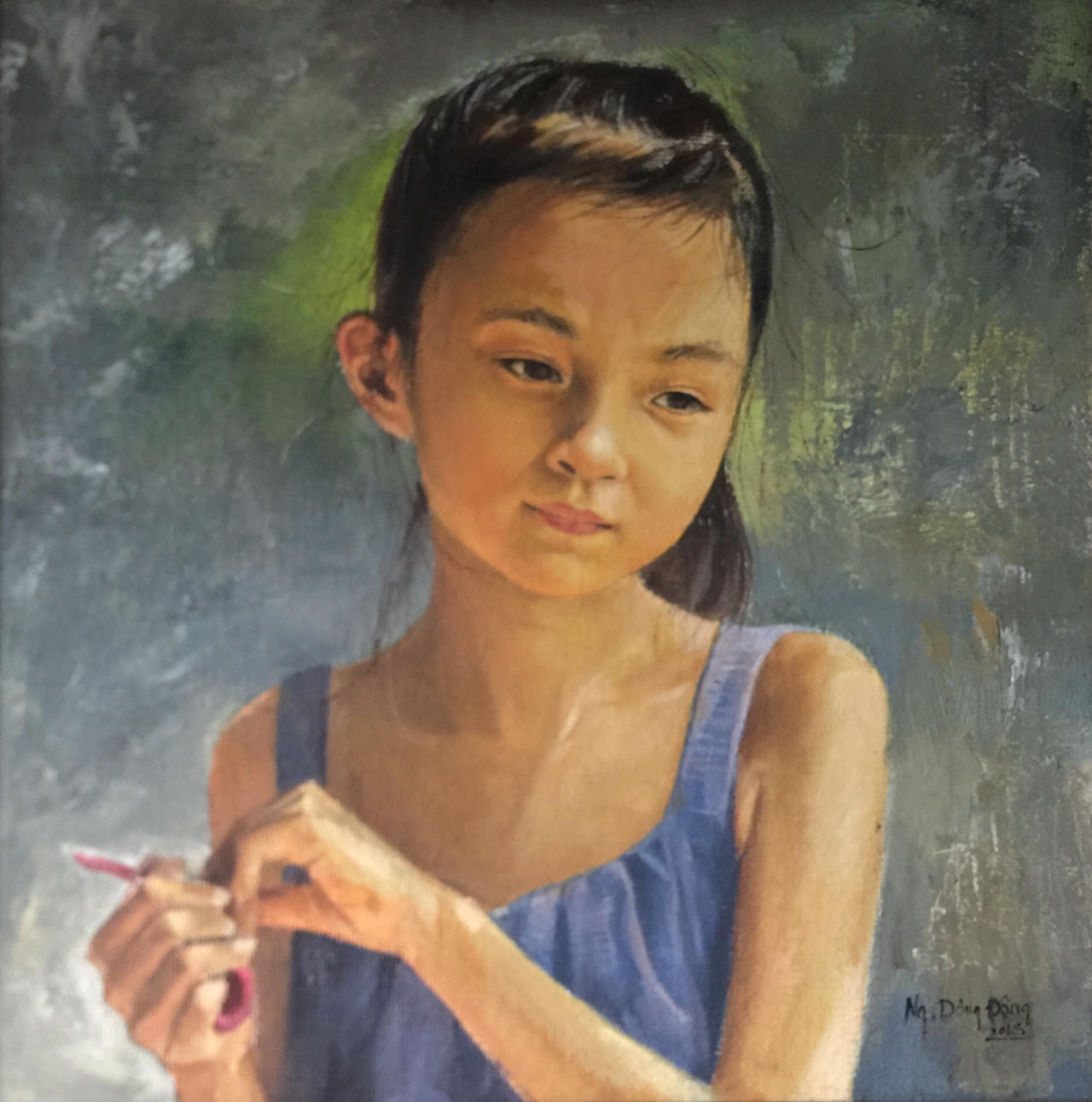 Họa sĩ Nguyễn Văn Đông: Vẽ bằng tất cả tình yêu