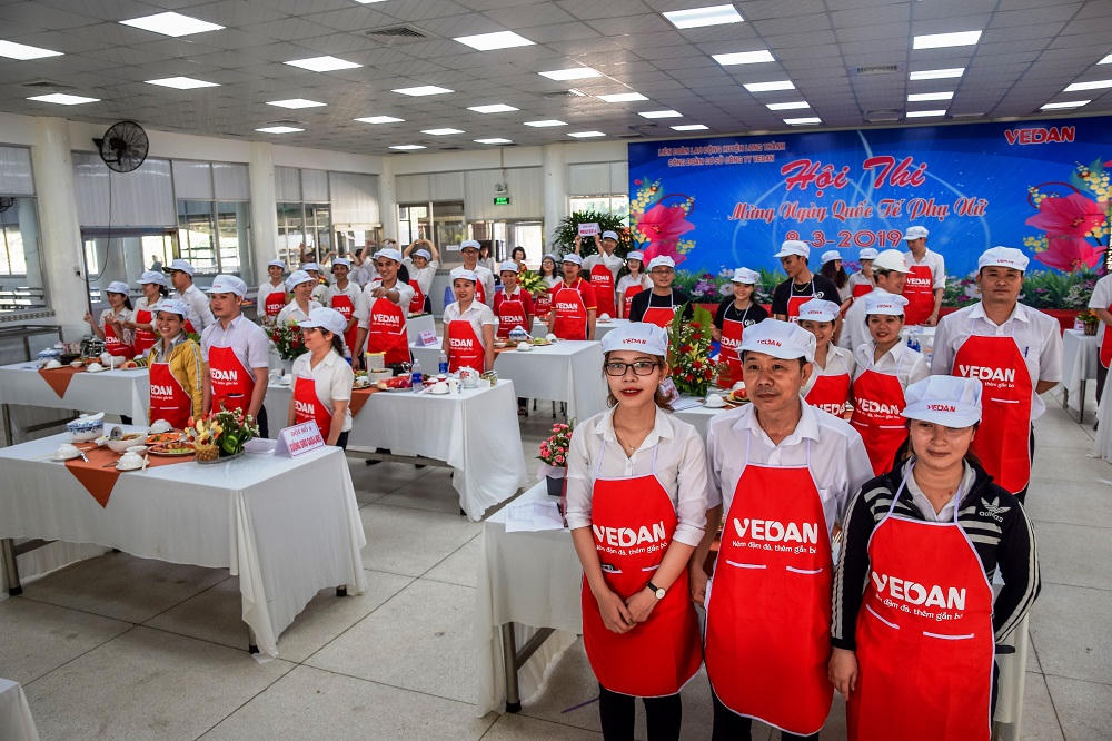 Vedan Việt Nam tổ chức hội thi chào mừng ngày Quốc tế Phụ nữ 8/3