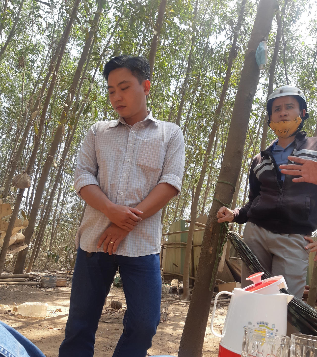 Bất thường nhóm người tự xưng cảnh sát TP Biên Hòa đi kiểm tra ô nhiễm