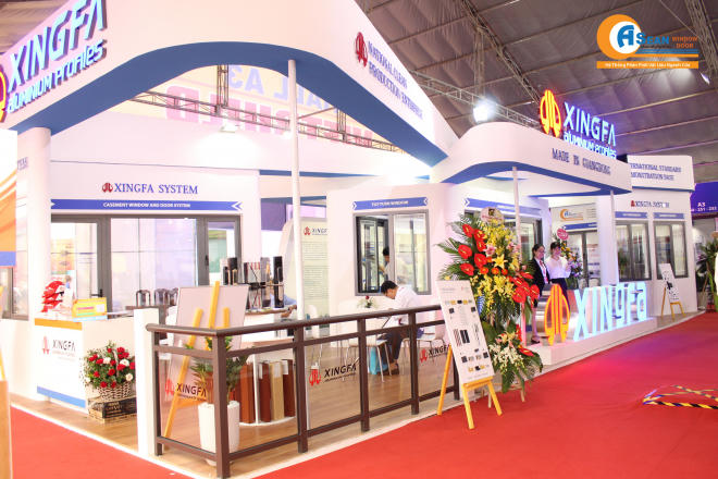Nhôm Xingfa Quảng Đông tiếp tục ghi điểm cao tại Triển lãm quốc tế Vietbuild Hà Nội 2019 - Ảnh 2