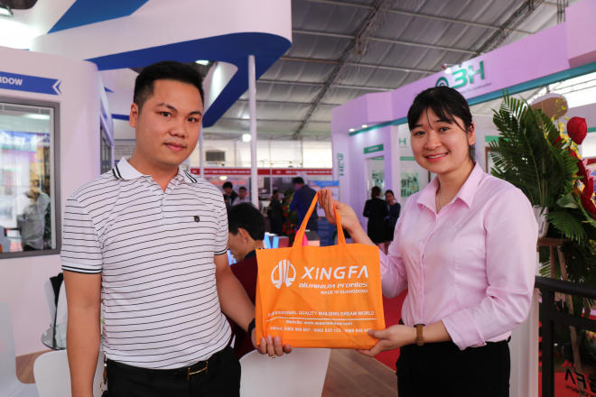 Nhôm Xingfa Quảng Đông tiếp tục ghi điểm cao tại Triển lãm quốc tế Vietbuild Hà Nội 2019 - Ảnh 10