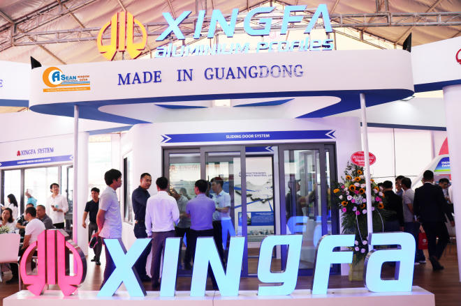 Nhôm Xingfa Quảng Đông tiếp tục ghi điểm cao tại Triển lãm quốc tế Vietbuild Hà Nội 2019 - Ảnh 1