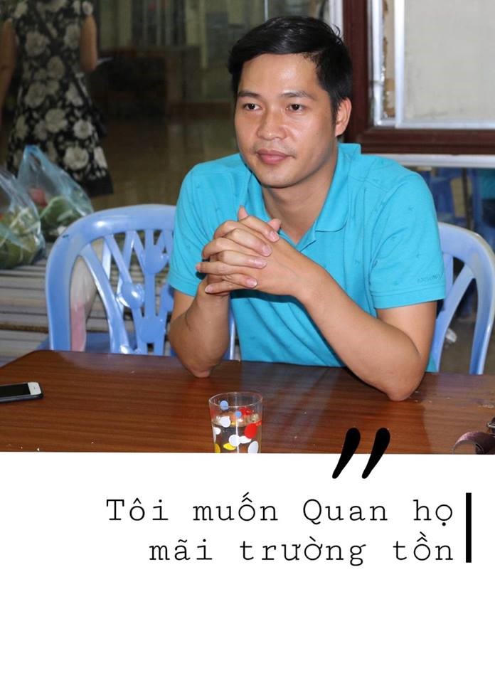 Nghệ sĩ Nguyễn Hữu Duy: “Tôi muốn Quan họ mãi trường tồn”