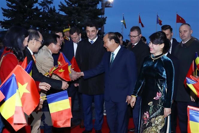 Hình ảnh hoạt động của Thủ tướng Nguyễn Xuân Phúc tại Romania