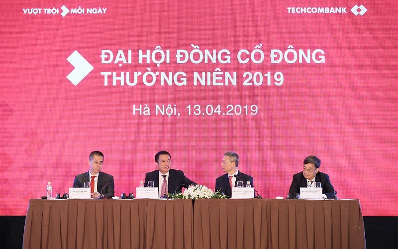 Techcombank đặt mục tiêu đạt 11.750 tỷ VNĐ lợi nhuận trước thuế năm 2019