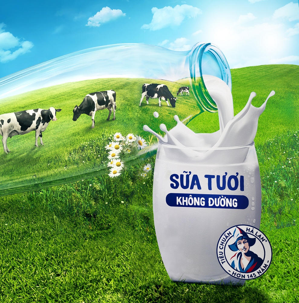 Sữa tươi Cô Gái Hà Lan và cách định vị thương hiệu từ chữ “chuẩn” 