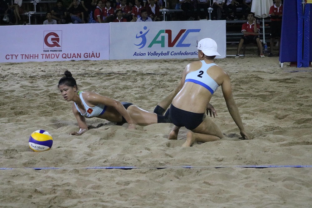 Sôi động Giải Bóng chuyền Bãi biển Nữ Châu Á Cần Thơ năm 2019