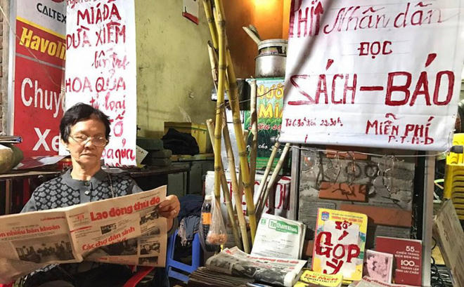 Chuyến xe thư viện lưu động và đọc sách thời @