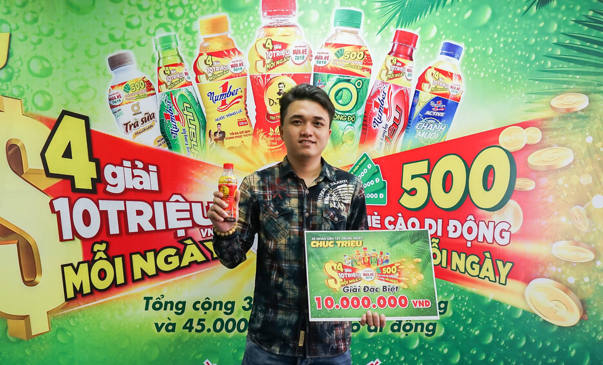 Trúng thưởng một lần là do may mắn, trúng thưởng nhiều lần thì uống Trà Dr Thanh