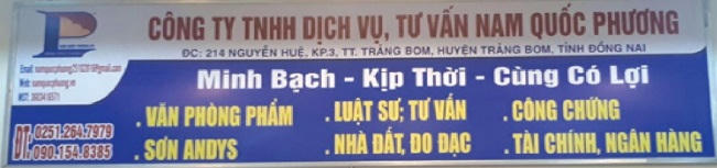 Công ty TNHH Dịch vụ tư vấn Nam Quốc Phương