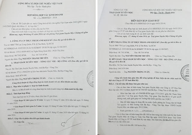 Trại giam Xuyên Mộc: Có hay không lợi ích nhóm trong việc cho thuê đất?
