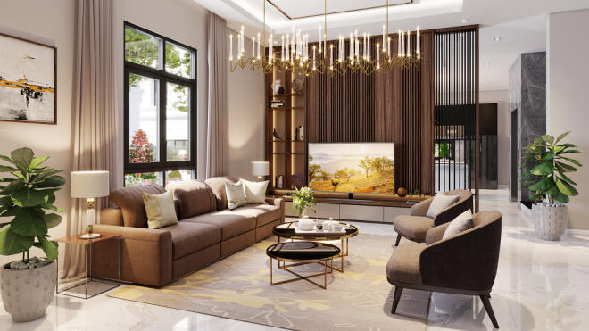 “Nghệ thuật hóa ngôi nhà” - khẳng định đẳng cấp chủ nhân - Ảnh 3