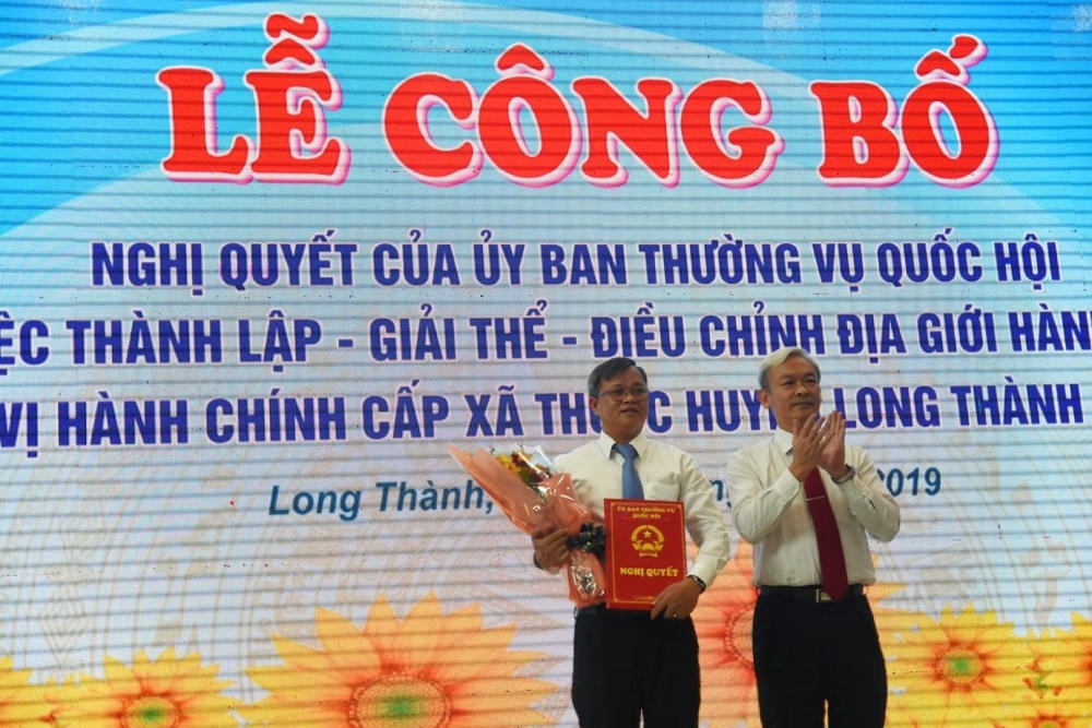 Công bố giải thể, điều chỉnh địa giới hành chính nhiều xã để phục vụ dự án Sân bay quốc tế Long Thành