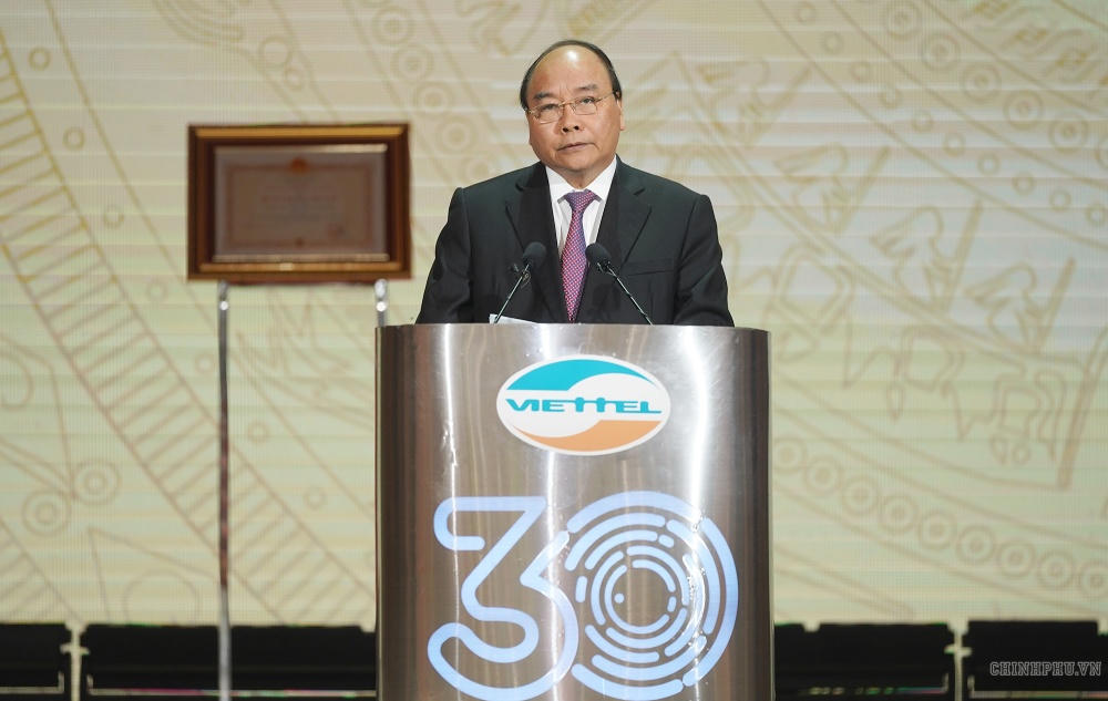 Thủ tướng dự Lễ kỷ niệm 30 năm ngày truyền thống Tập đoàn Công nghiệp - Viễn thông Quân đội