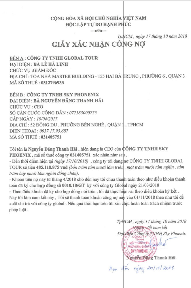 Chưa trả tiền mua vé máy bay cho Mrs Vietnam Global 2018 đã rầm rộ tổ chức cuộc thi năm 2019?