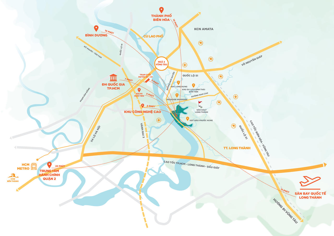 Đô thị sinh thái Aqua City - Sống xanh thời hiện đại