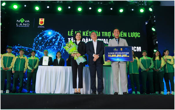 Tập đoàn Novaland tài trợ Đội tuyển bóng rổ nữ TP HCM trong 5 năm