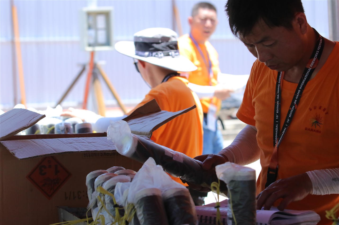 Anh sẽ mang 700 quả pháo nước tới màn trình diễn đêm pháo hoa Đà Nẵng 22/6