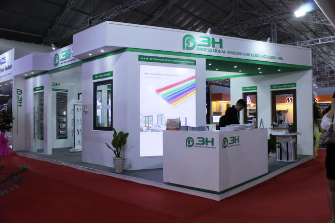 Aseanwindow đưa phụ kiện cửa 3H đến triển lãm Vietbuild 2019 - Ảnh 1
