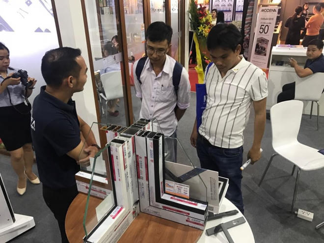 Aseanwindow tiếp tục gây ấn tượng tại triển lãm Vietbuild 2019 - Ảnh 4