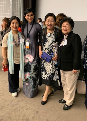 Tổng giám đốc IPPG – bà Lê Hồng Thủy Tiên làm diễn giả tại Hội nghị Thượng đỉnh Phụ nữ Toàn cầu năm 2019