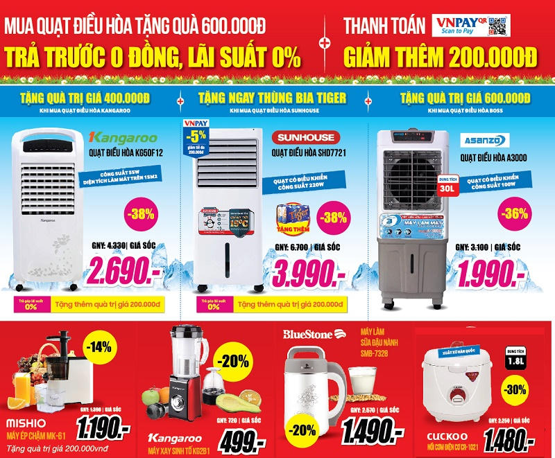 2 Ngày vàng đại giảm giá – TV LED 32’’ giá chỉ 1,99 triệu