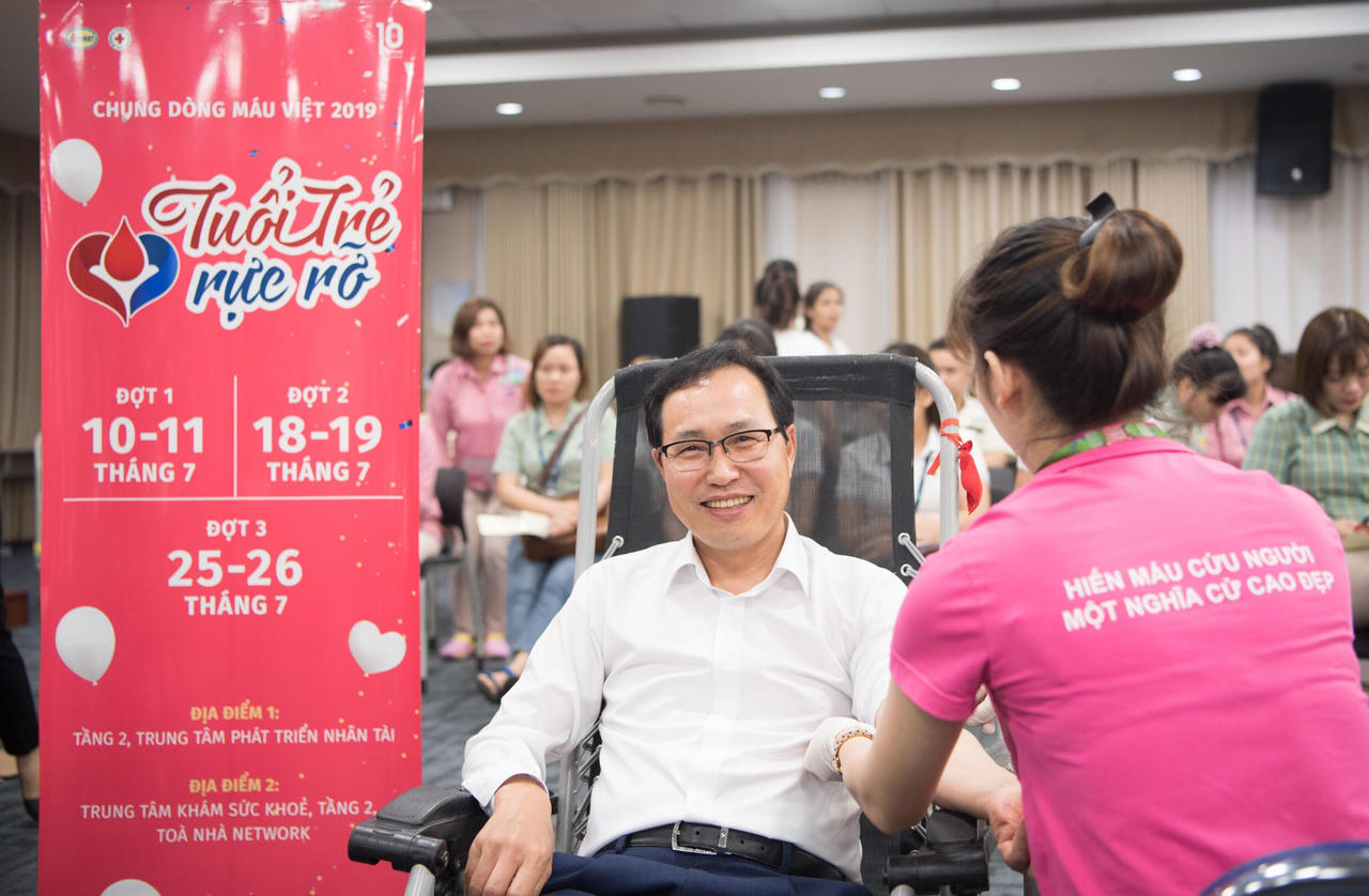 ”Chung dòng máu Việt” của Samsung tiếp nhận hơn 70 nghìn đơn vị máu từ năm 2010