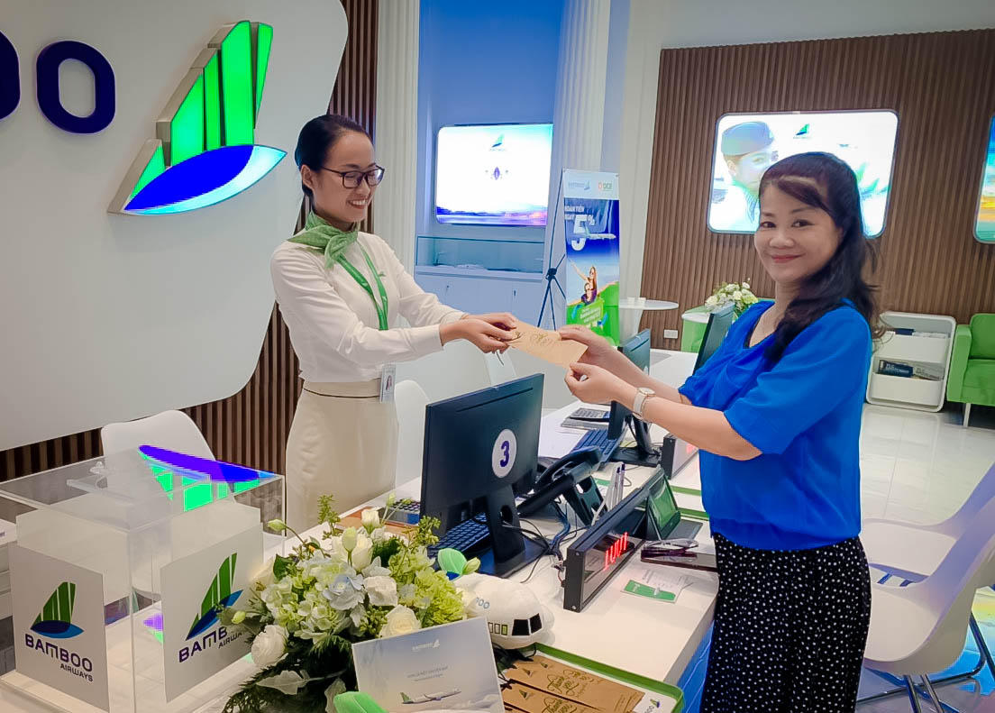 Có gì hấp dẫn tại Phòng vé Bamboo Airways 30 Tràng Tiền từ ngày 14/7?