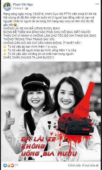 “Đã uống rượu, bia - không lái xe”