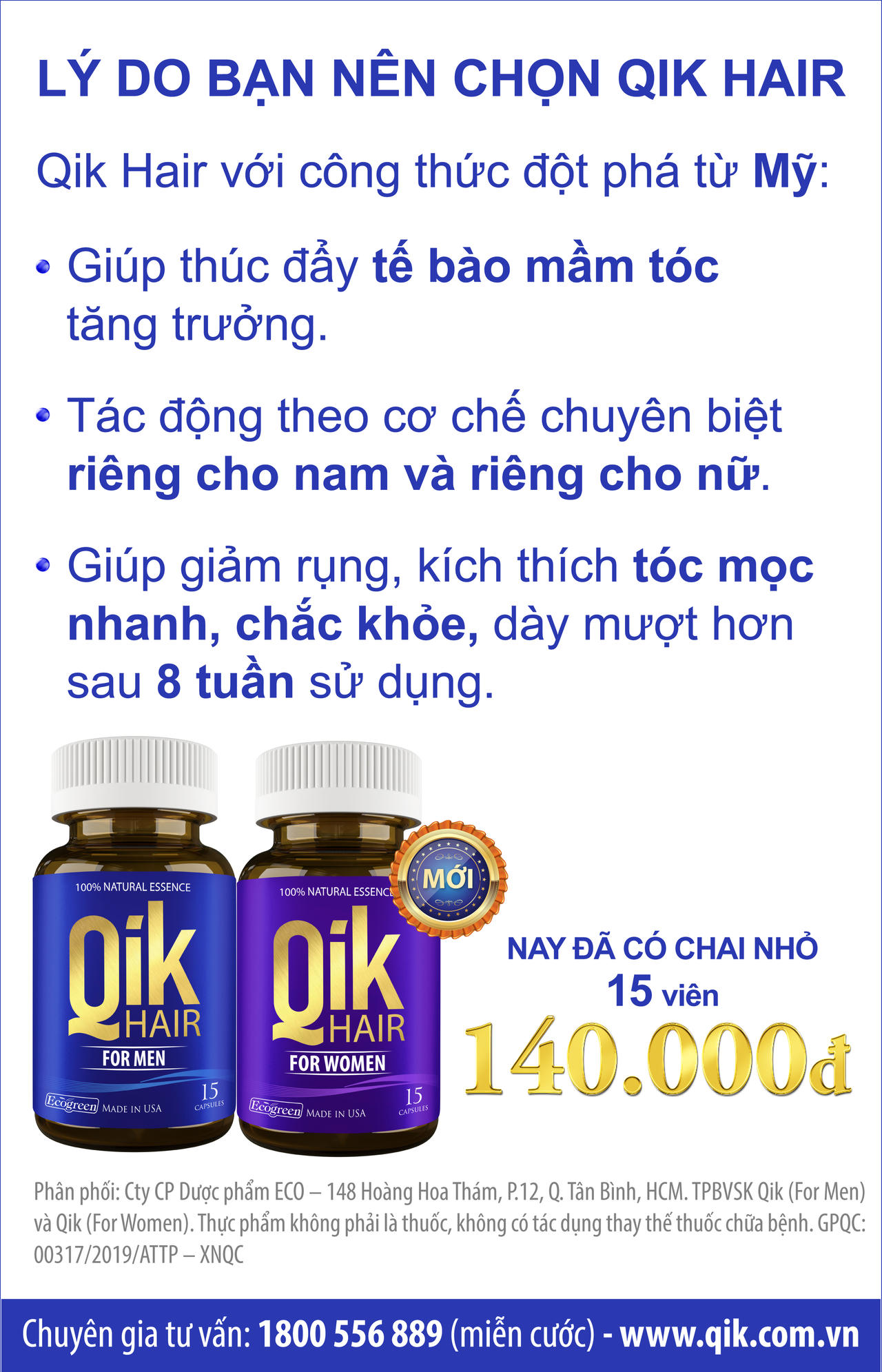 Nam hói đầu, nữ thưa tóc: Làm sao để tóc mọc lại?