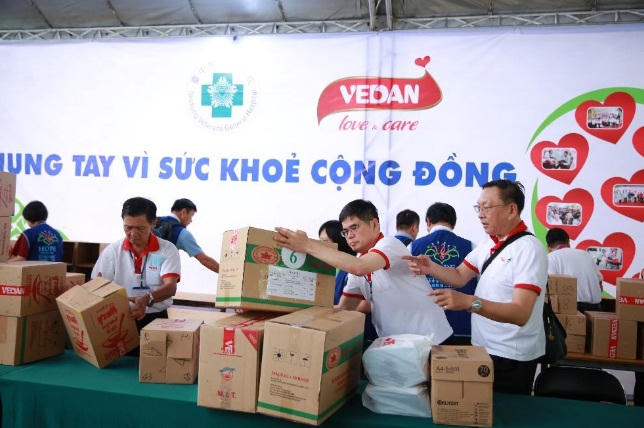 Những khoảnh khắc ý nghĩa trong chương trình khám bệnh từ thiện lần 8 do Vedan Việt Nam tổ chức