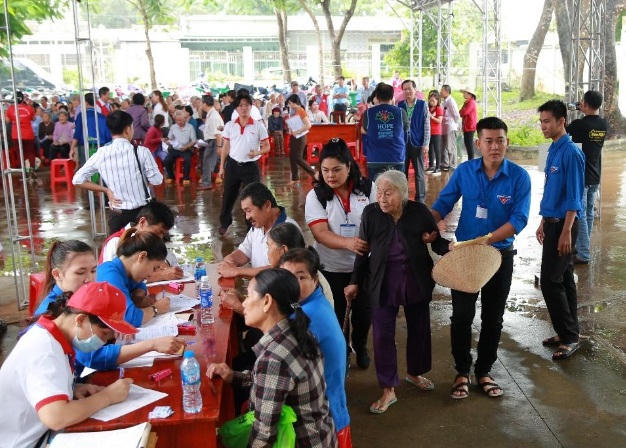 Những khoảnh khắc ý nghĩa trong chương trình khám bệnh từ thiện lần 8 do Vedan Việt Nam tổ chức