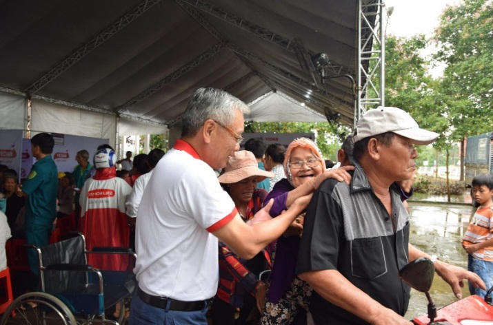 Những khoảnh khắc ý nghĩa trong chương trình khám bệnh từ thiện lần 8 do Vedan Việt Nam tổ chức