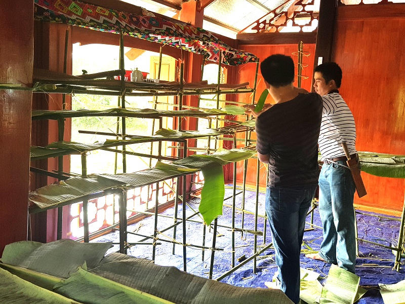 Lạ lùng, độc đáo nghi lễ giải hạn của người Mường Mai Châu