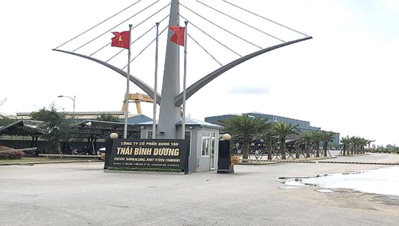 Công ty đóng tàu Thái Bình Dương (Hải Phòng): “Đại công trường” vi phạm Luật Đê điều