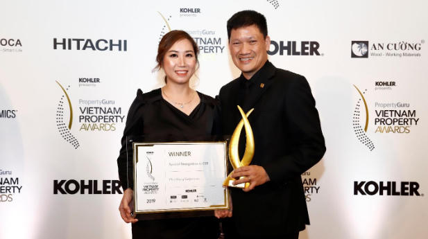 Phúc Khang khẳng định thương hiệu BĐS xanh chính phẩm với chiến thắng tại Vietnam Property Awards 2019