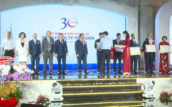 Tổng Công ty Tín Nghĩa: 30 năm xây dựng và phát triển thương hiệu vững mạnh