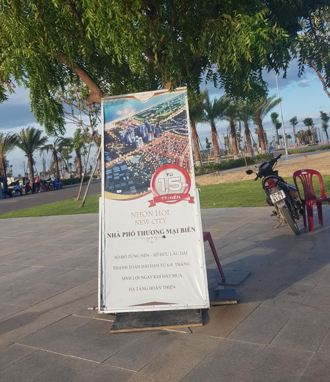 Dự án Nhơn Hội New City (Bình Định): Chưa đủ điều kiện kinh doanh, “cò đất” đã ồ ạt rao bán