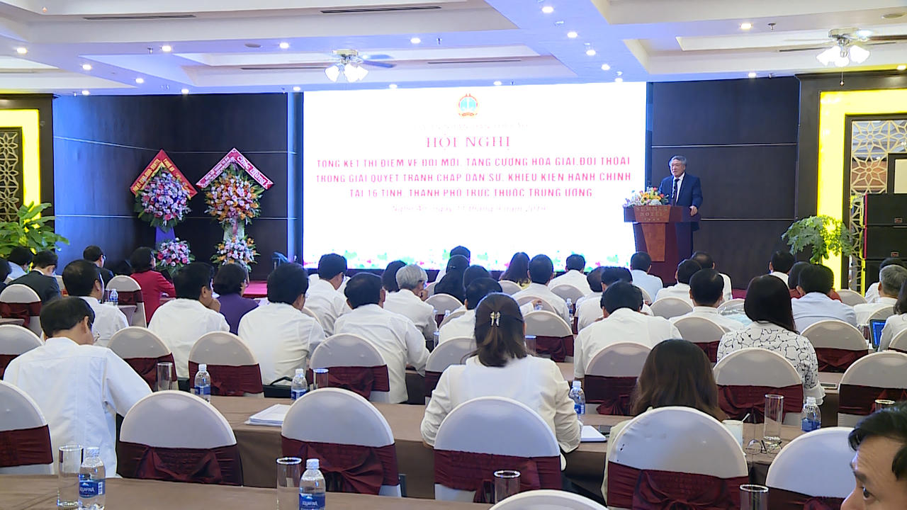 Giải pháp hữu hiệu giảm áp lực cho các Tòa án 